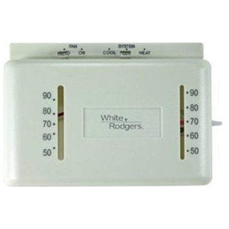 WHITE-RODGERS White Rodgers M150 24V Non-Mercury Heat & Cool Deluxe Mechanical Thermostat 170085